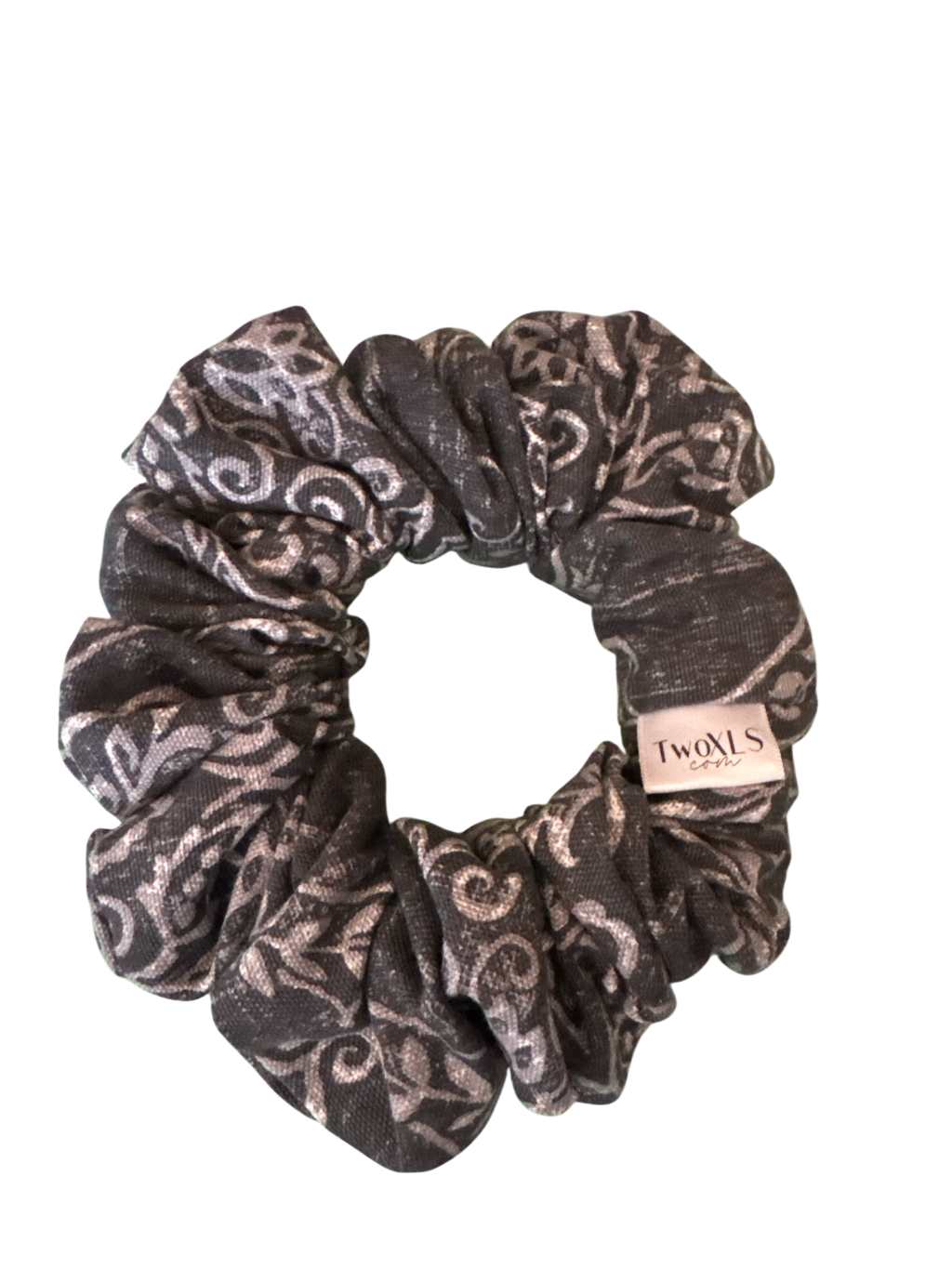 Gray Garden Scrunchies