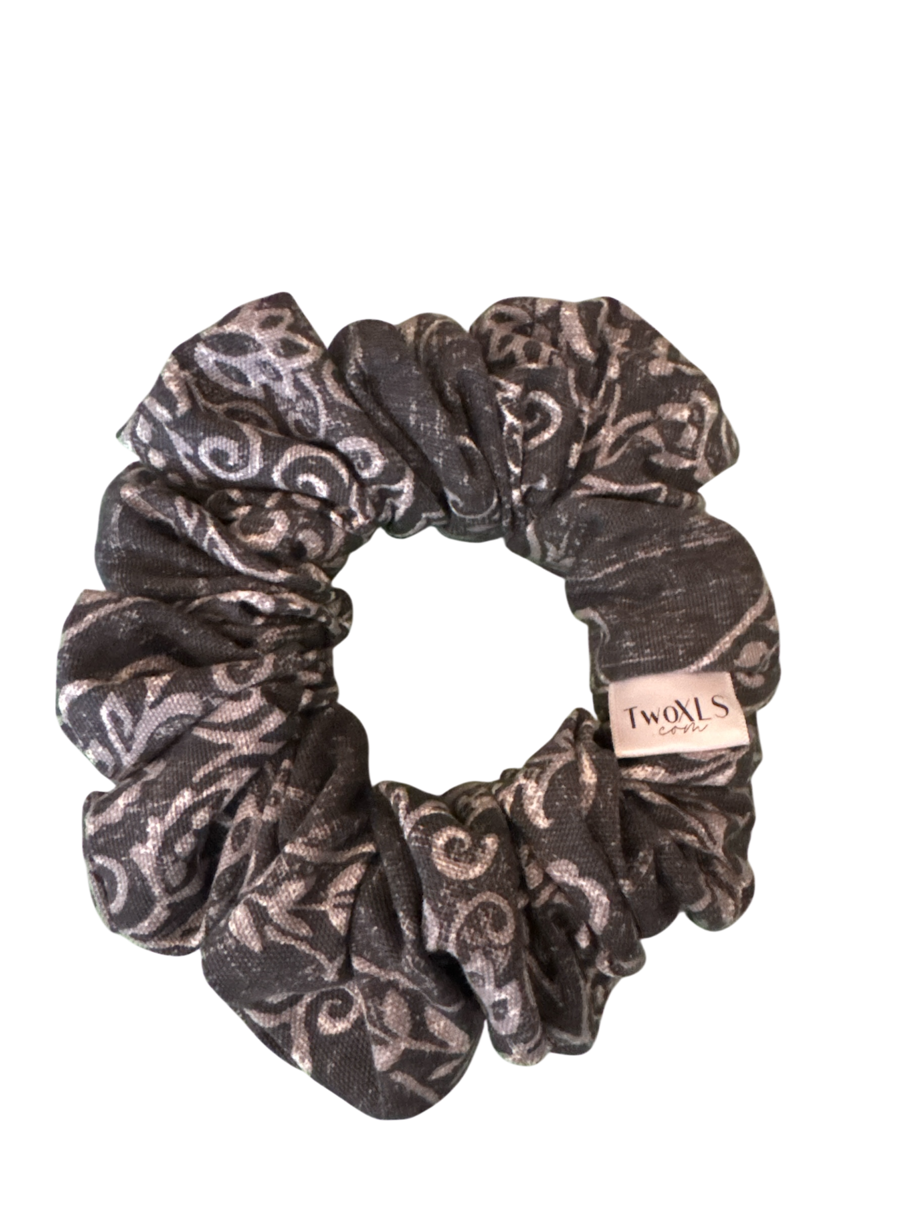 Gray Garden Scrunchies